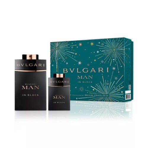 Buy Bvlgari Man in Black EDP 2 Pc Gift Set For Men Perfume24x7