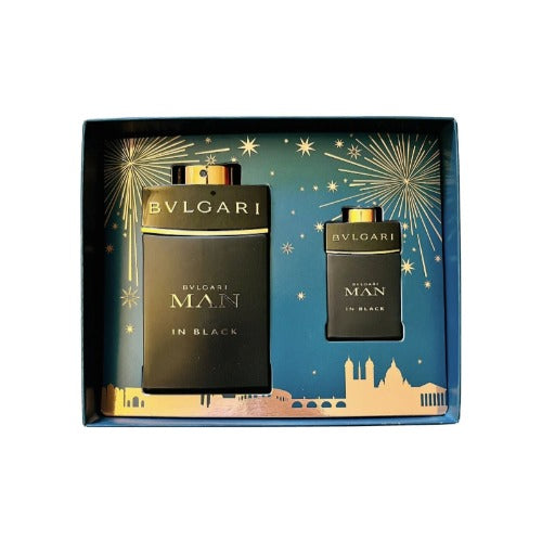 Buy Bvlgari Man in Black EDP 2 Pc Gift Set For Men Perfume24x7