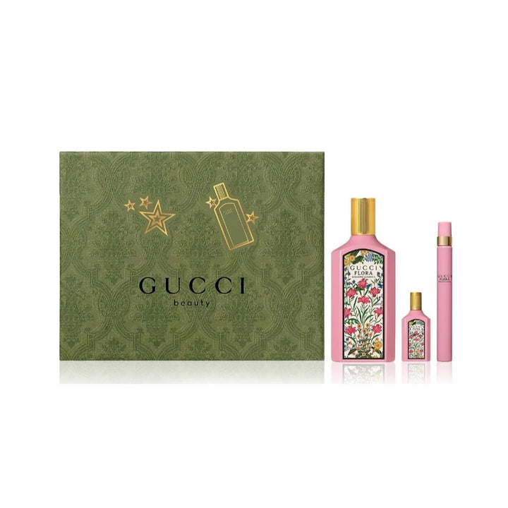 Gucci Flora Gorgeous Gardenia Eau De Parfum 115ML Gift Set for Women