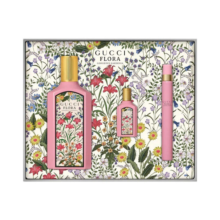 Gucci Flora Gorgeous Gardenia Eau De Parfum 115ML Gift Set for Women