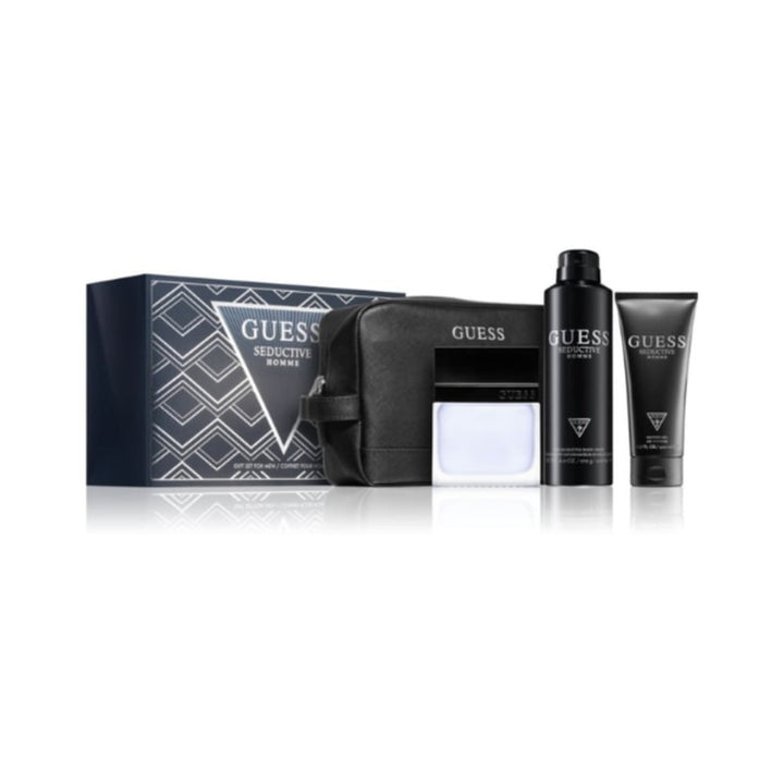 Guess Seductive Homme Eau De Toilette Gift Set For Men