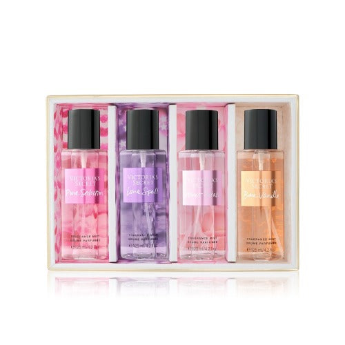 Victoria s Secret 4pc Fragrance Mist Collection For Women 125ml